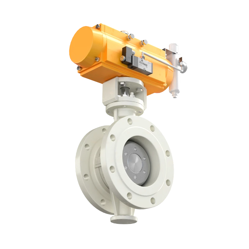 米勒气动三偏心蝶阀