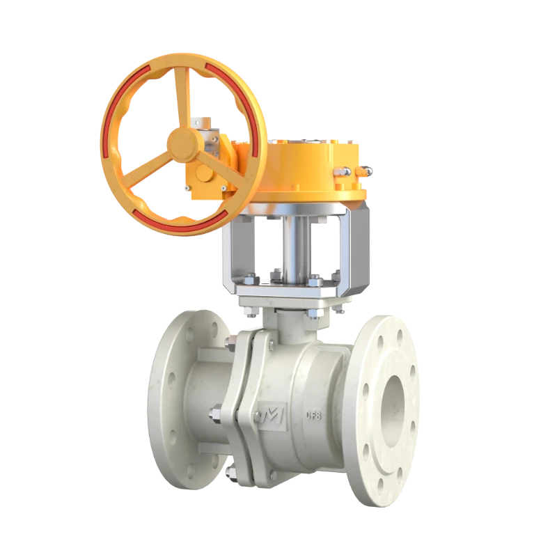 手动O型切断球阀