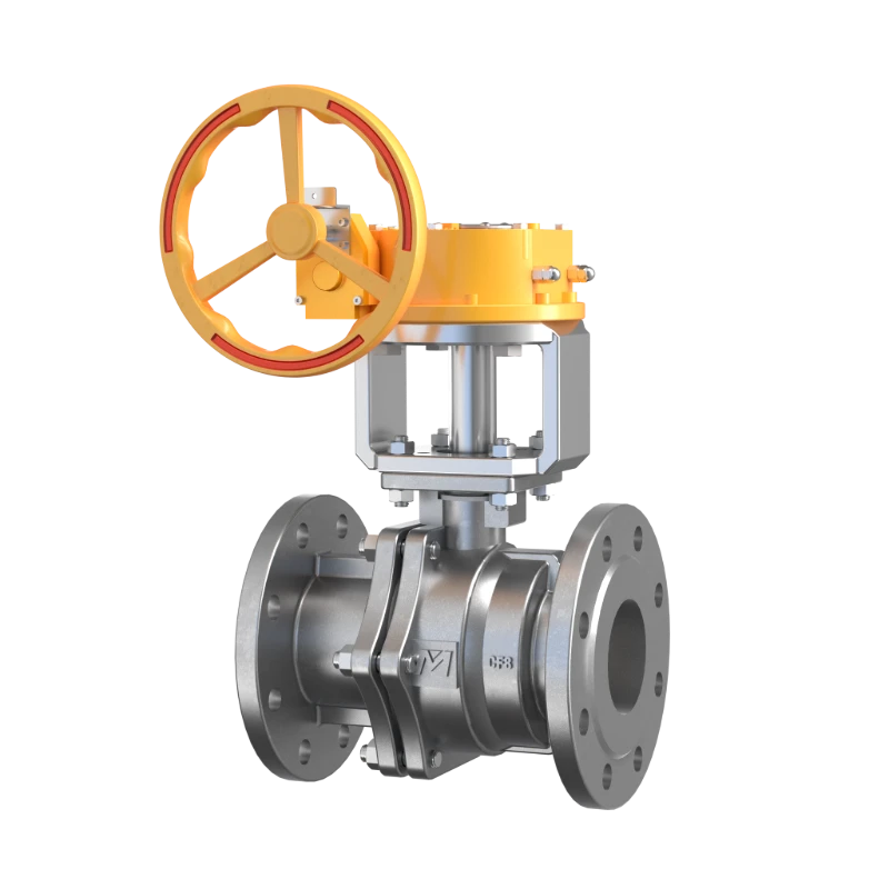 手动O型切断球阀