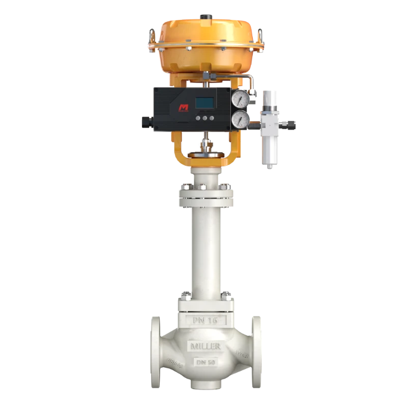 进口气动波纹管调节阀