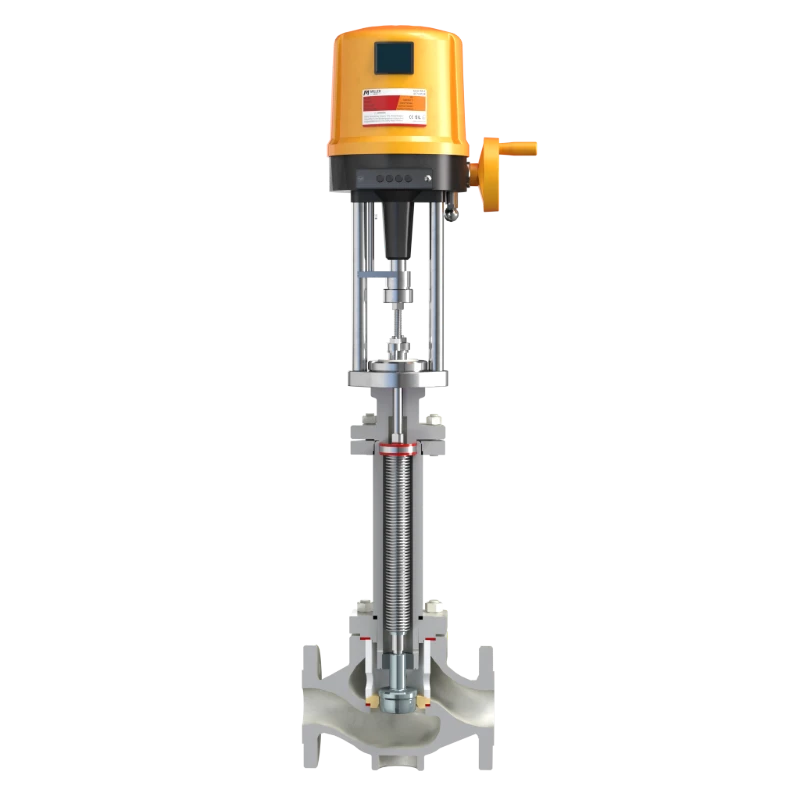 米勒电动波纹管调节阀