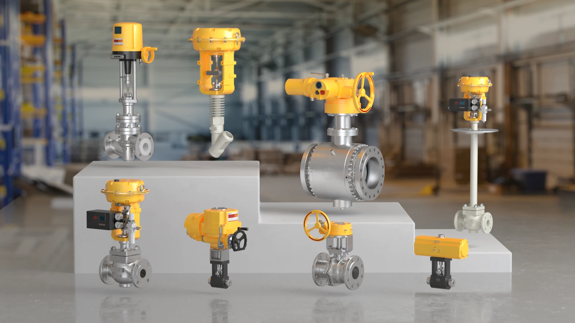 米勒阀门产品全家福