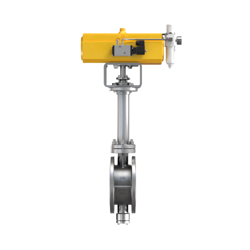 -196℃深冷专用气动蝶阀：极低温防泄漏，助力液化介质精准控流