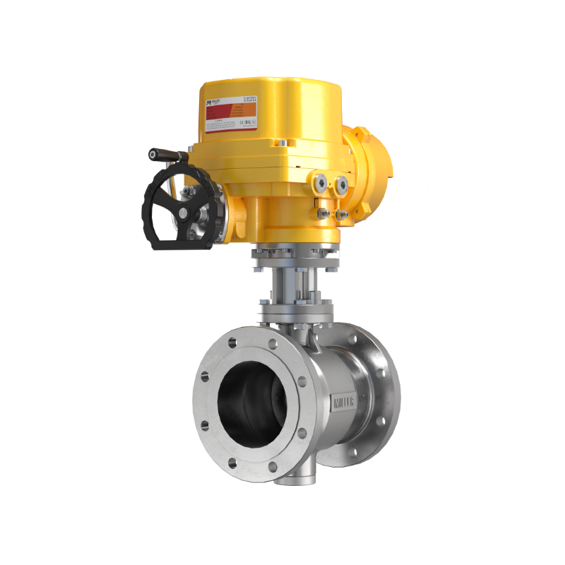 进口电动偏心半球阀