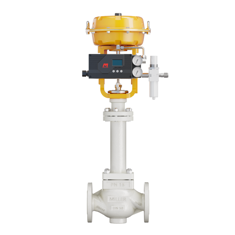进口气动波纹管调节阀