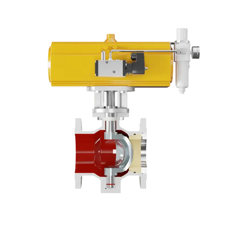 告别磨损泄漏!耐磨偏心半球阀,为渣浆工况而生