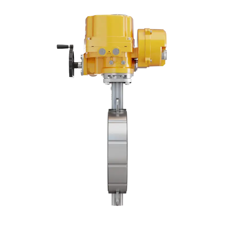 进口智能电动蝶阀,流量控制快准稳,提升系统效率