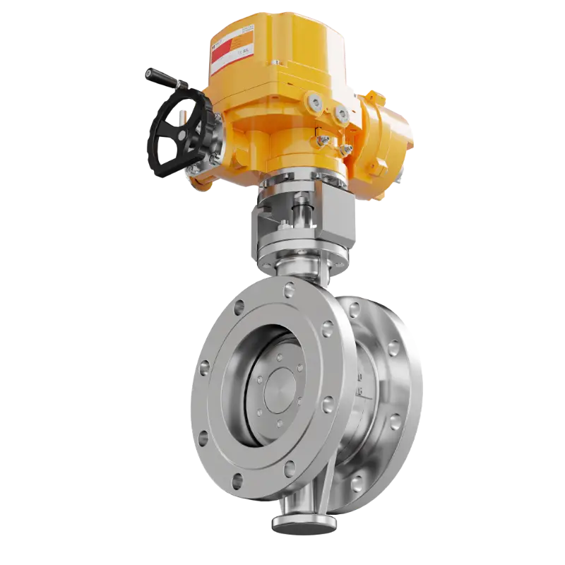 三偏心金属密封蝶阀