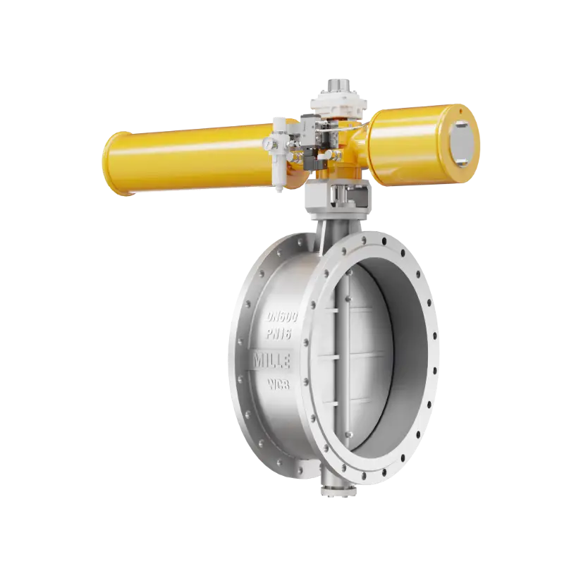 进口气动通风蝶阀