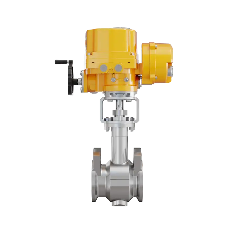 耐腐蚀进口电动偏心旋转阀:适用于石油化工高温高压工况